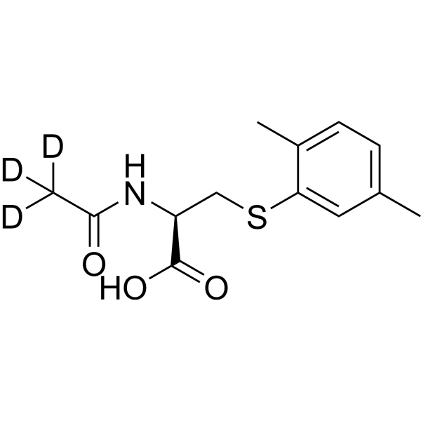 N-Acetyl-S-(2,5-dimethylbenzene)-L-cysteine-d3 1331909-07-9